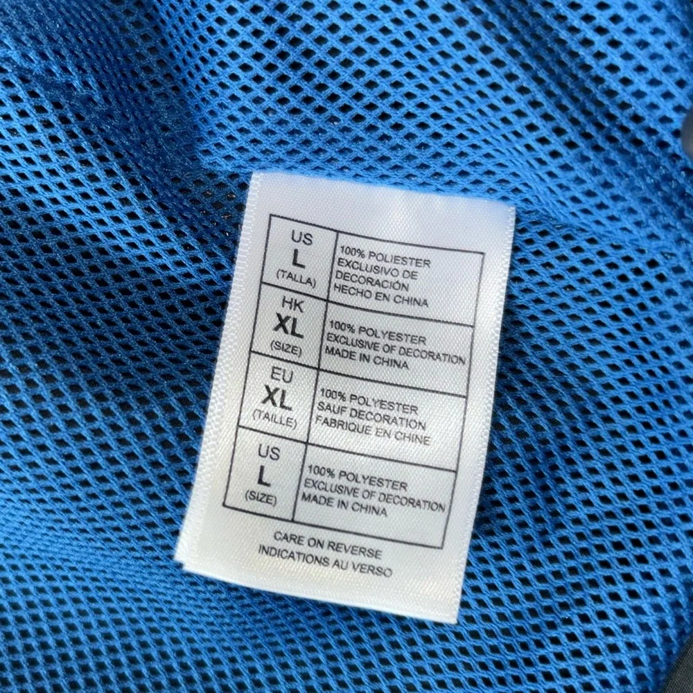 Disney Parks Men’s Hooded Windbreaker Jacket L